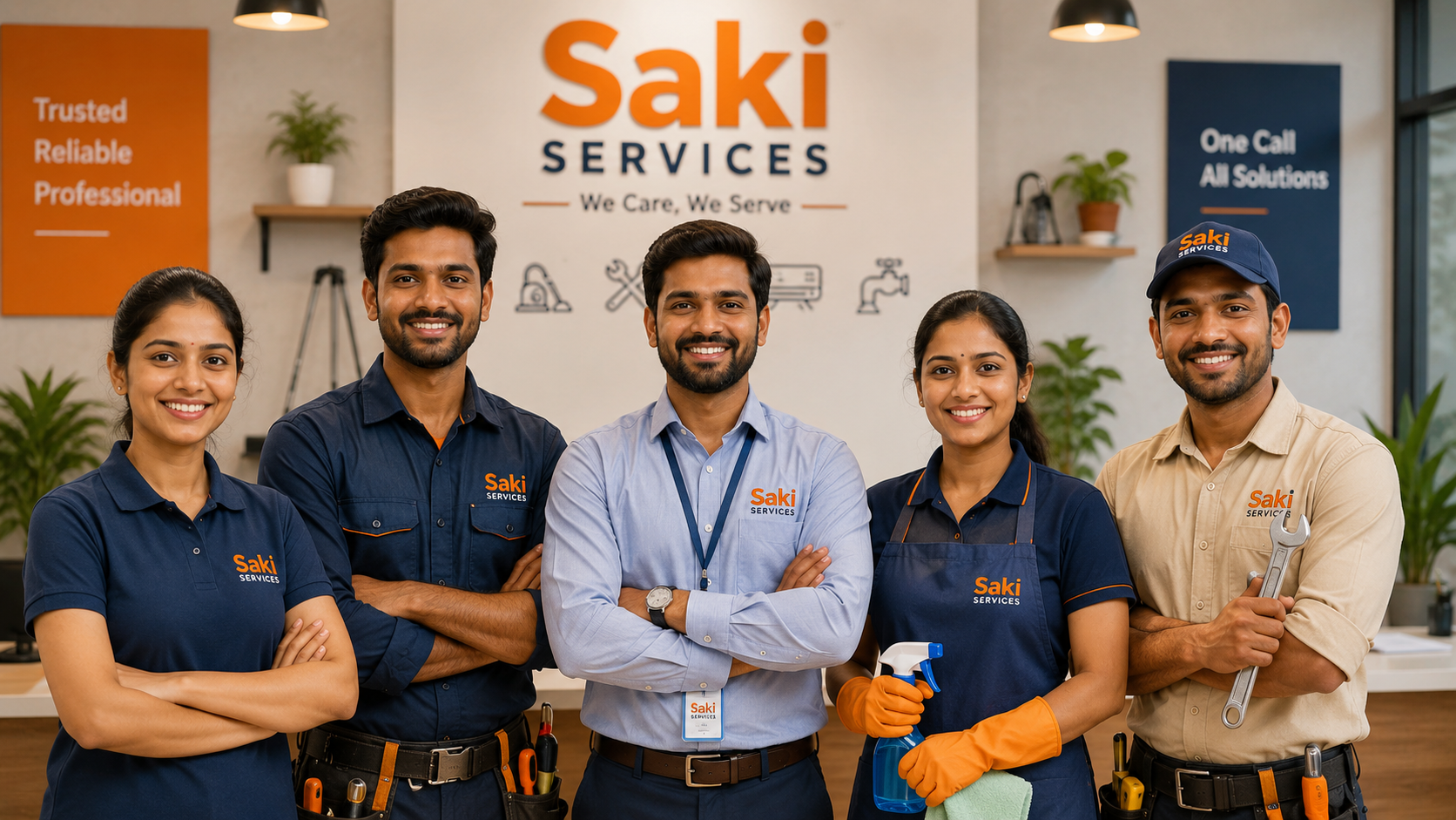 Saki Services team